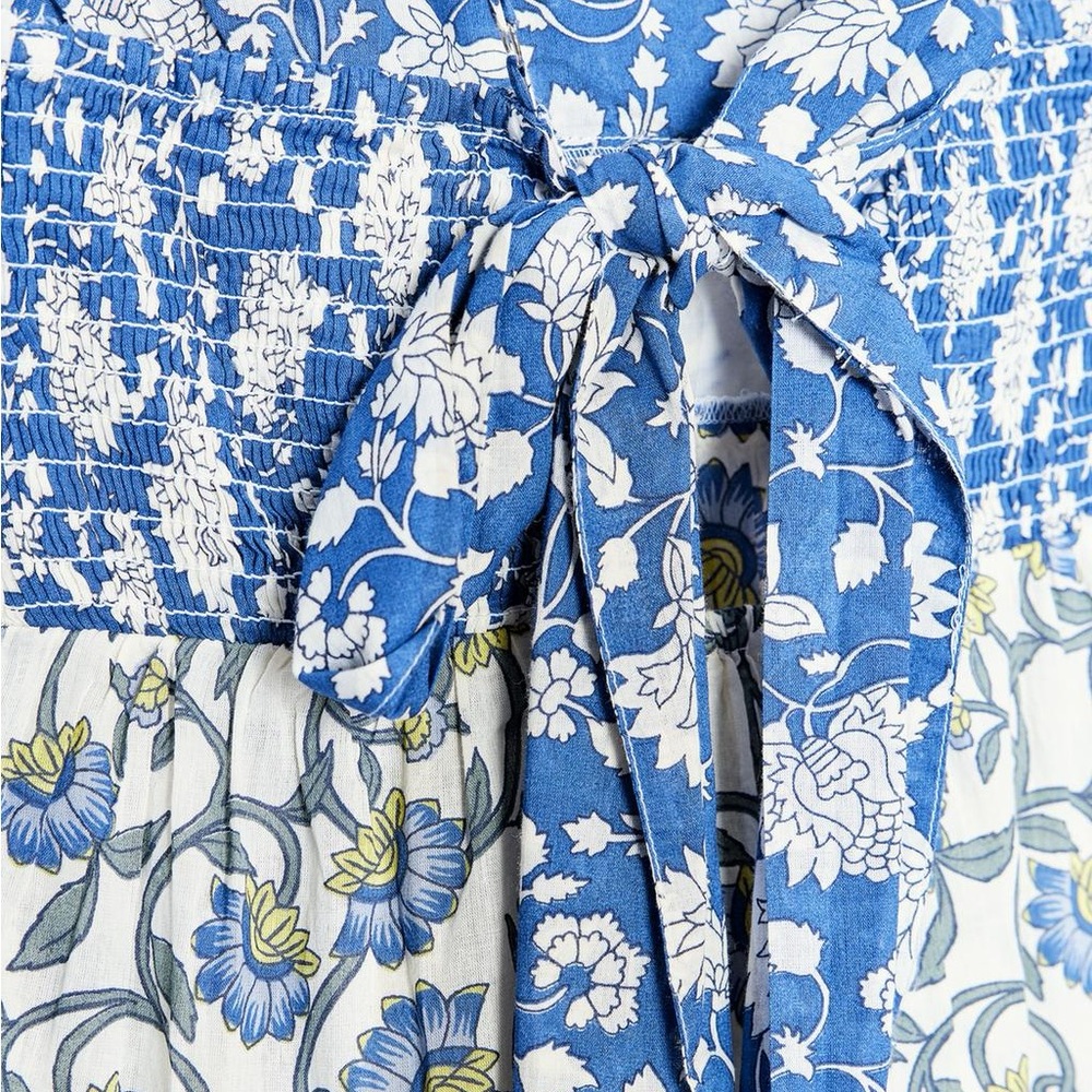 ZARA PATCHWORK PRINT PANEL DRESS MEDIUM EUC - image 8